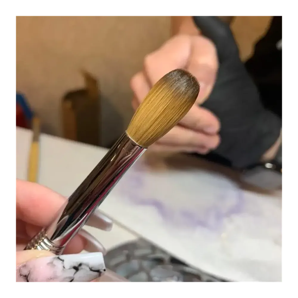 100% Kolinsky Acrylic Nail Brush – EVAL series