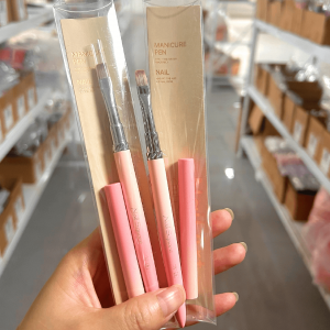 Pink Gradient Nail Brush Set
