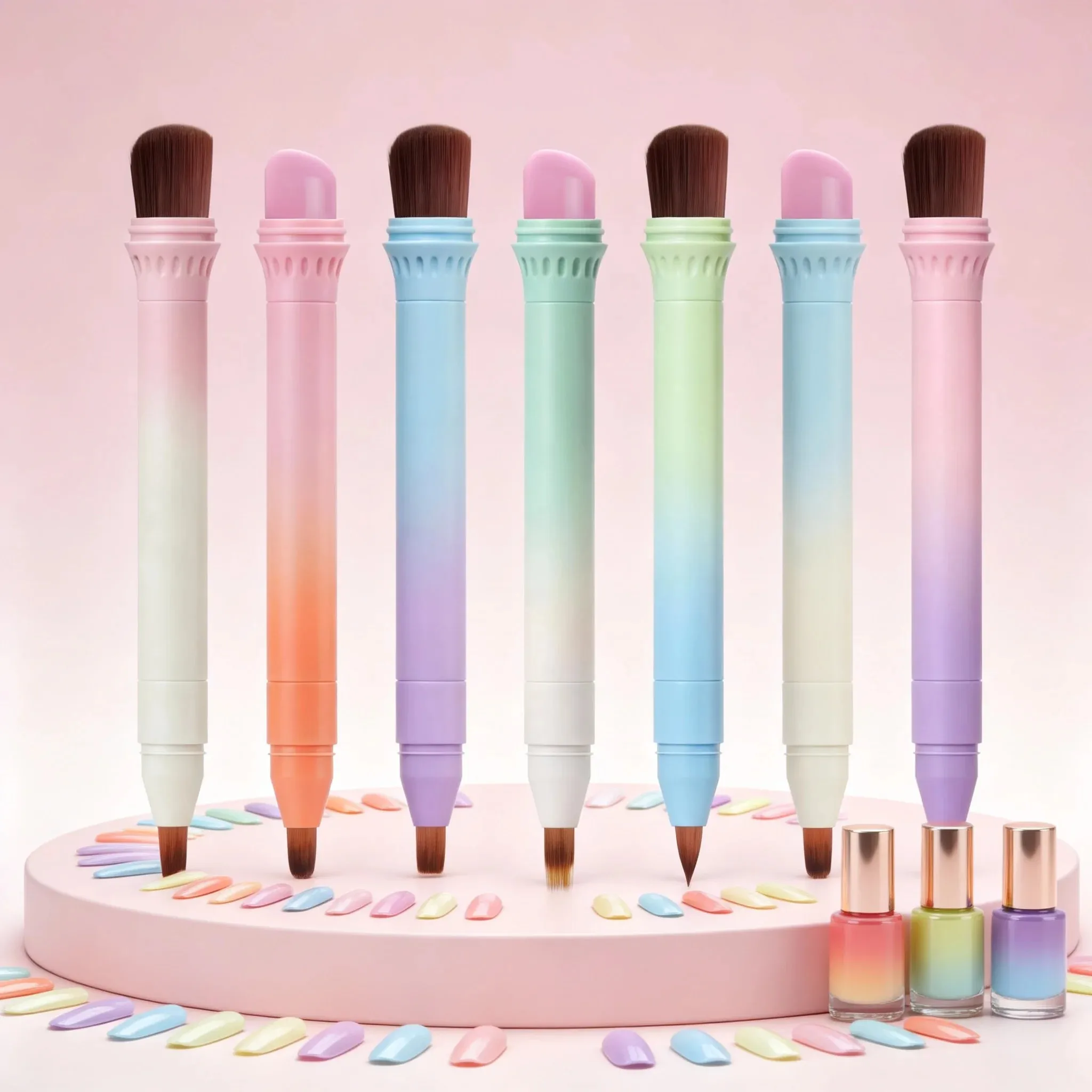 Yihuale Patented Liquid Reservoir Brush – Black & Color Series - Image 4