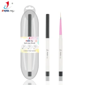 Yihuale Rotatable Adjustable Bristle Length 0-20mm Retractable Nail Art Liner Brush